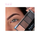 Sombra para sobrancelha ruby rose paleta de sombra trio de sombra natural definição maquiagem