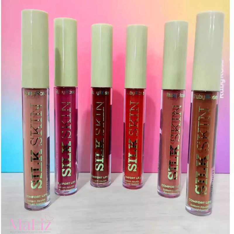 Batom Líquido Comfort Lips- Ruby Rose Linha Silk Skin Ruby Rose HB