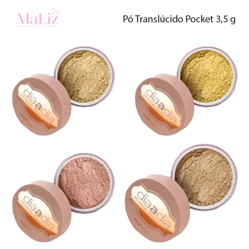 PÓ FACIAL TRANSLÚCIDO POCKET MAHAV