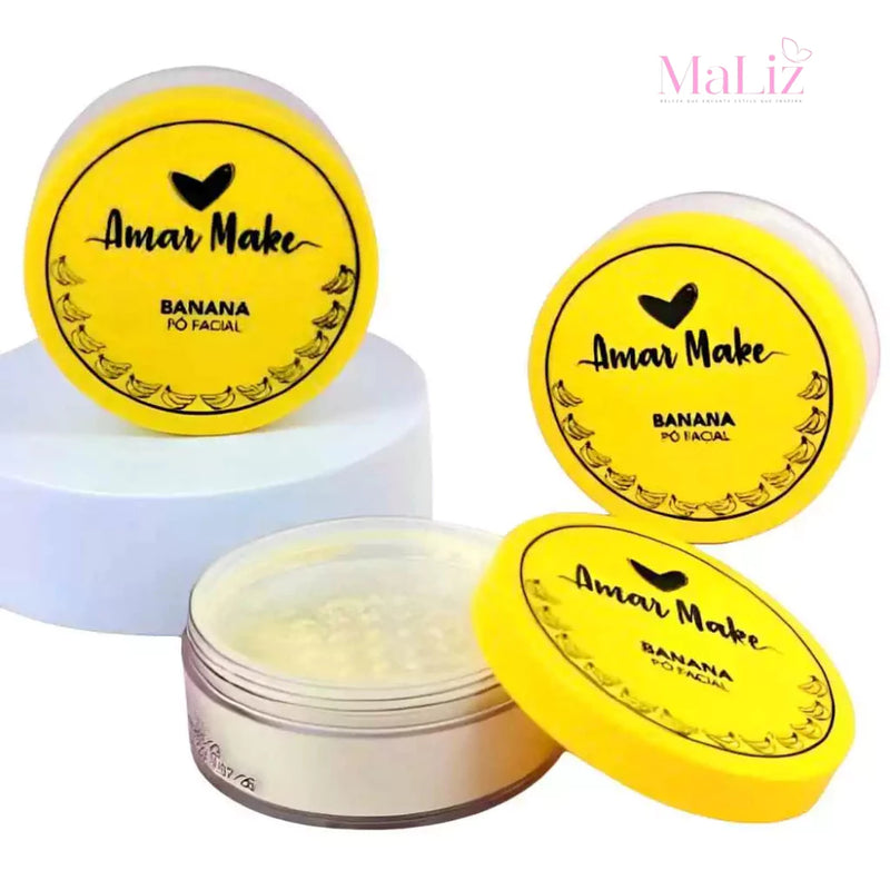 PÓ BANANA AMAR MAKE TRANSLUCIDO FIXADOR