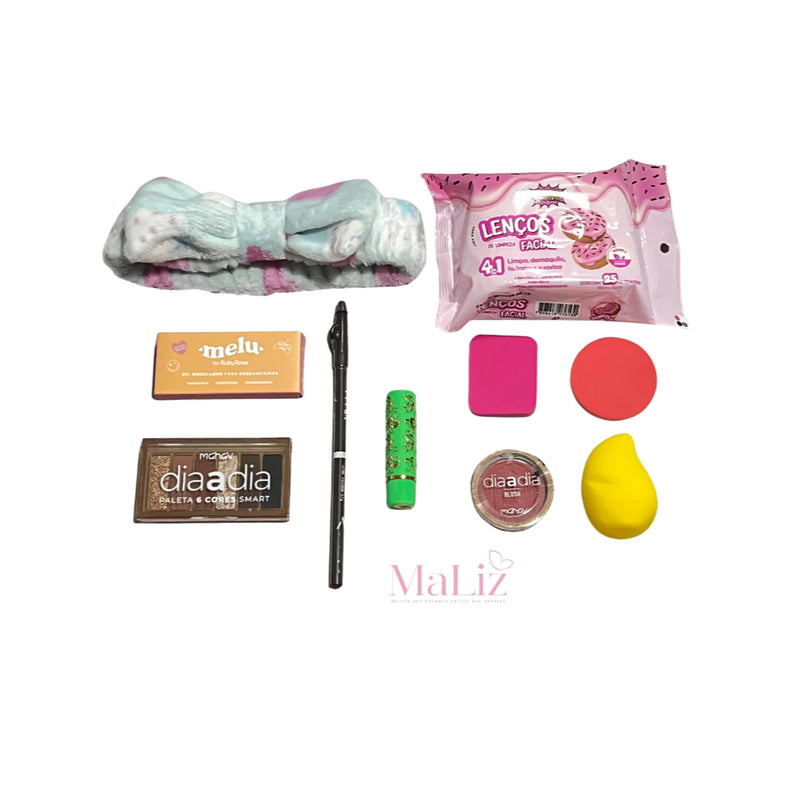 Kit Dia a Dia – 8 Itens (Versão Básica de Maquiagem)