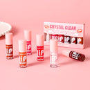 Kit Gloss Lip Plumper Volumizador Instantâneo 6 Cores – Efeito Geleia, Hidrata e Aumenta os Lábios