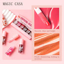 Kit Gloss Lip Plumper Volumizador Instantâneo 6 Cores – Efeito Geleia, Hidrata e Aumenta os Lábios